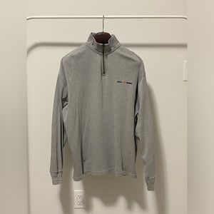 Polo Sports grey half zip ul sweater. Size XL